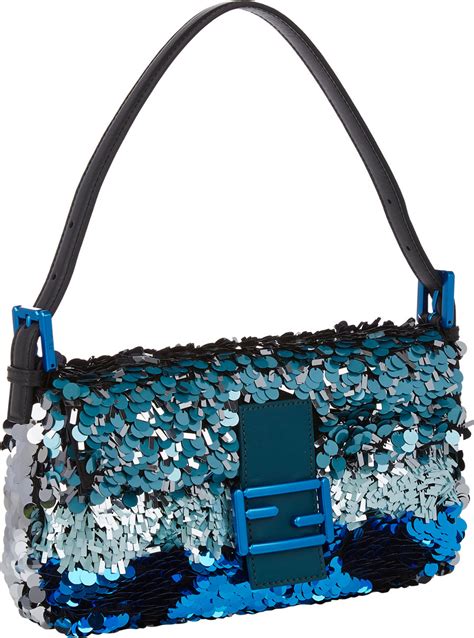 fendi bags blue|Fendi blue baguette.